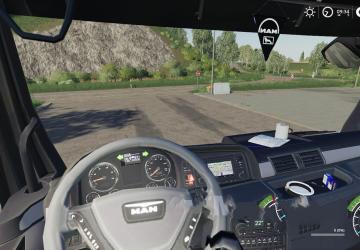 Man TGM 41480 4x4 Meiller Kipper version 1.0.0.0 for Farming Simulator 2019 (v1.4х)