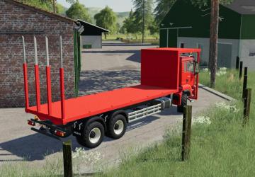 MAN TGS 18.500 Bale Transport Autoload version 1.0.0.0 for Farming Simulator 2019 (v1.5.x)