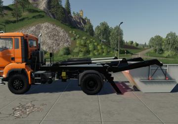 MAN TGS 18.500 Skip Pack version 1.1.1.0 for Farming Simulator 2019 (v1.6.x)