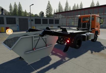 MAN TGS 18.500 Skip Pack version 1.1.1.0 for Farming Simulator 2019 (v1.6.x)