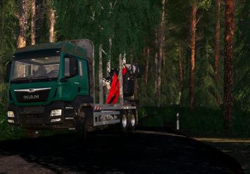 MAN TGS 33.500 Timber version 1.0.0.0 for Farming Simulator 2019