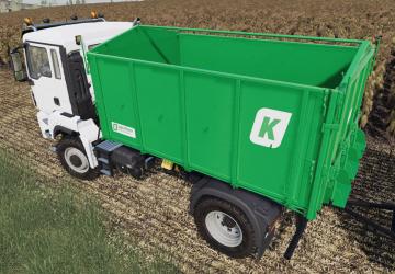 Man TGS AgroTruck and Kroger HKD Pack version 1.0.0.1 for Farming Simulator 2019 (v1.4х)