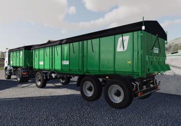 Man TGS AgroTruck and Kroger HKD Pack version 1.0.0.1 for Farming Simulator 2019 (v1.4х)
