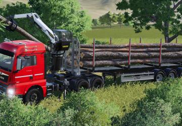 MAN TGX 26.600 Forst version 1.0.0.0 for Farming Simulator 2019 (v1.6.0.0)