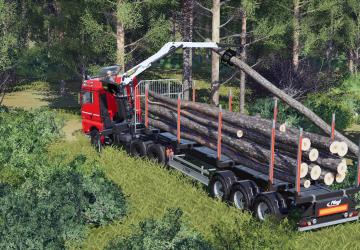 MAN TGX 26.600 Forst version 1.0.0.0 for Farming Simulator 2019 (v1.6.0.0)