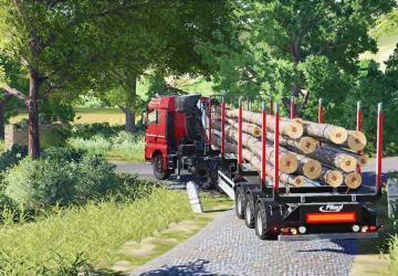 MAN TGX 26.600 Forst version 1.0.0.0 for Farming Simulator 2019 (v1.6.0.0)