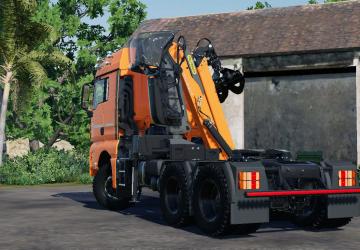 MAN TGX 26.600 Forst version 1.0.0.0 for Farming Simulator 2019 (v1.6.0.0)