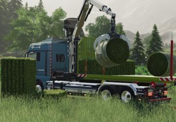 MAN TGX Crane HKL version 1.0.0.1 for Farming Simulator 2019 (v1.7.x)
