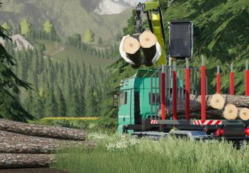 MAN TGX Crane HKL version 1.0.0.1 for Farming Simulator 2019 (v1.7.x)