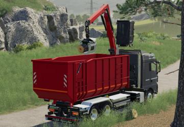 MAN TGX Crane HKL version 1.0.0.1 for Farming Simulator 2019 (v1.7.x)