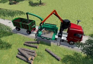 MAN TGX Crusher Pack version 1.0.0.1 for Farming Simulator 2019