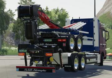 MAN TGX Forest Special version 1.0.0.1 for Farming Simulator 2019 (v1.7.x)