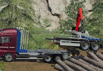 MAN TGX Forest Special version 1.0.0.1 for Farming Simulator 2019 (v1.7.x)