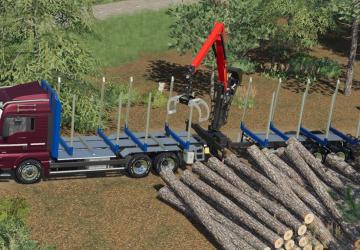 MAN TGX Forest Special version 1.0.0.1 for Farming Simulator 2019 (v1.7.x)