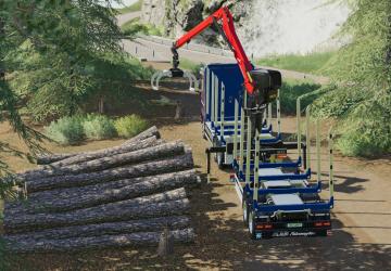 MAN TGX Forest Special version 1.0.0.1 for Farming Simulator 2019 (v1.7.x)