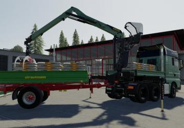 MAN TGX Semi-Truck Pack version 1.1.0.1 for Farming Simulator 2019 (v1.6.x)