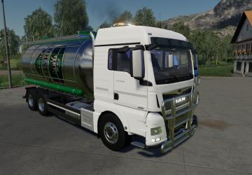 MAN TGX Tank Can version 3.0.0.0 for Farming Simulator 2019 (v1.5.x)