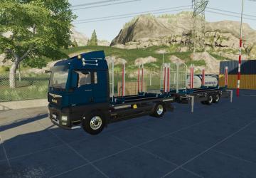MAN Transport Pack version 1.2.0.0 for Farming Simulator 2019 (v1.7.x)