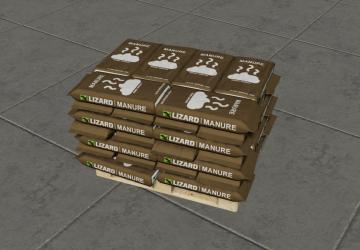 Manure And TMR Pallet version 1.0.0.0 for Farming Simulator 2019 (v1.5.х)