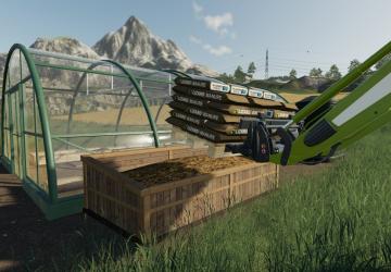Manure And TMR Pallet version 1.0.0.0 for Farming Simulator 2019 (v1.5.х)