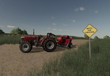 Massey Ferguson 4700 Global Series version 1.9.1.0 for Farming Simulator 2019 (v1.5.1.0)