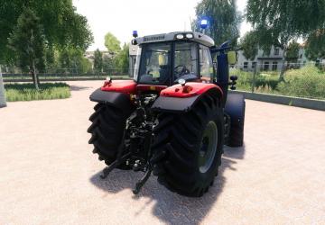 Massey Ferguson 7700 Fire Department version 1.2.0.0 for Farming Simulator 2019