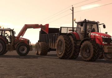 Massey Ferguson 8700 series US version 2.1 for Farming Simulator 2019 (v1.4х)