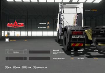 MAZ 5440 version 1.0.0.0 for Farming Simulator 2019 (v1.7.1)