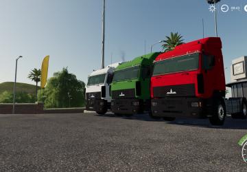 MAZ 5440 Turbo version 1.0.0.0 for Farming Simulator 2019 (v1.7.1)
