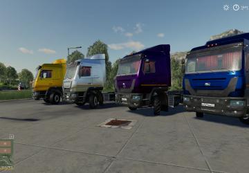 MAZ 5440E9 Rework version 2.1.0.0 for Farming Simulator 2019 (v1.7.x)