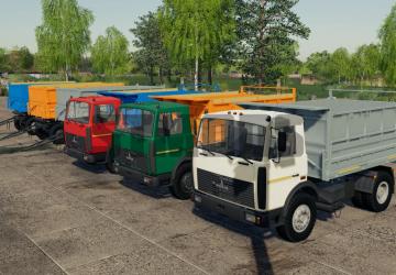 MAZ-5551 A2 version 1.0.0.1 for Farming Simulator 2019 (v1.7x)