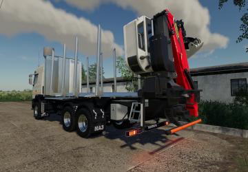 MAZ-631203 Timber Truck version 1.0.0.0 for Farming Simulator 2019 (v1.7.x)
