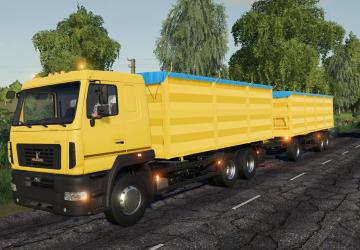 MAZ-6501A8 Kolos version 1.0.0.0 for Farming Simulator 2019 (v1.7x)