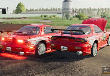 Mazda RX7 version 1.0 for Farming Simulator 2019 (v1.6.0.0)