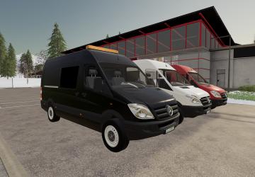 MB Sprinter 3x version 1.0.0.0 for Farming Simulator 2019 (v1.4.x)