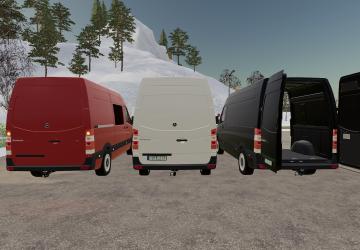 MB Sprinter 3x version 1.0.0.0 for Farming Simulator 2019 (v1.4.x)