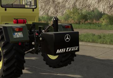 MB Trac Weights version 1.0 for Farming Simulator 2019 (v1.6.0.0)