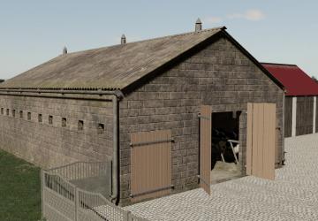 Medium Old Cowshed Without Pasture version 1.0.0.1 for Farming Simulator 2019