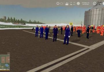 Megapack Personnage Secours Francais version 1.0.0.1 for Farming Simulator 2019