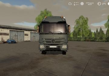 Mercedes Actros Highway version 1.0.0.0 for Farming Simulator 2019 (v1.5.x)