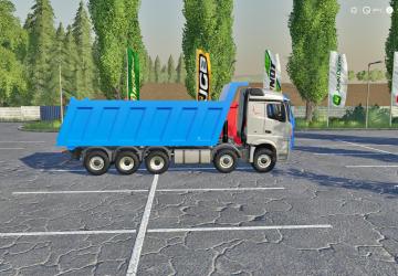 Mercedes Actros Tipper version 1.0 for Farming Simulator 2019 (v1.5.1.0)