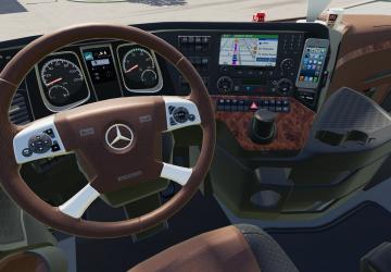 Mercedes-Benz Actros 1845 version 1.0 for Farming Simulator 2019 (v1.4.x)