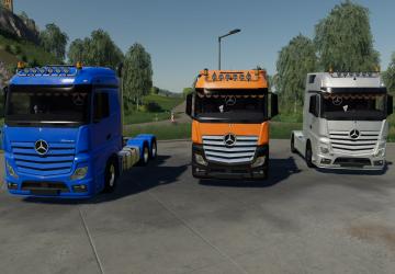 Mercedes-Benz Actros 2640 LS version 1.1 for Farming Simulator 2019 (v1.5.x)
