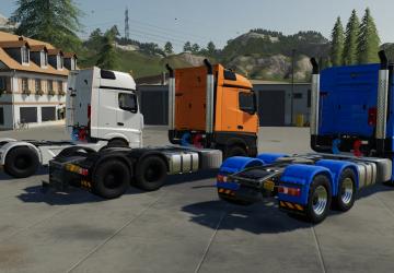 Mercedes-Benz Actros 2640 LS version 1.1 for Farming Simulator 2019 (v1.5.x)