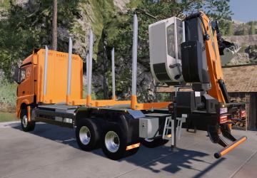 Mercedes-Benz Actros 2663 Forestry version 1.0.0.0 for Farming Simulator 2019 (v1.7.x)