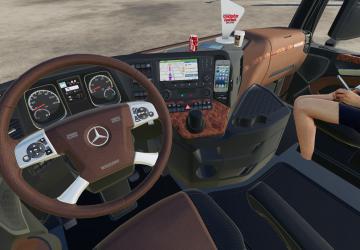 Mercedes-Benz Actros MP4 version 1.0.0.0 for Farming Simulator 2019 (v1.3.x)