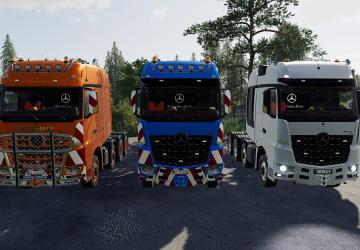 Mercedes-Benz Arocs SLT 8x4 version 1.0.0.1 for Farming Simulator 2019 (v1.5.x)