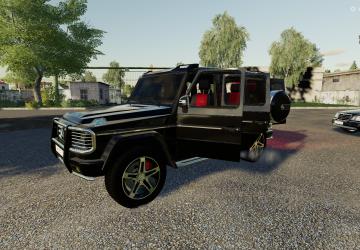Mercedes Benz G-55 AMG version 1.1 for Farming Simulator 2019 (v1.6)