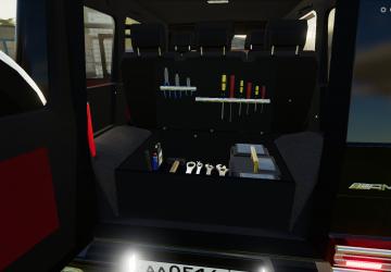 Mercedes Benz G-55 AMG version 1.1 for Farming Simulator 2019 (v1.6)