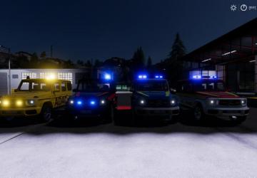 Mercedes Benz G-Klasse SG Skinpack version 1.0 for Farming Simulator 2019 (v1.6.0.0)